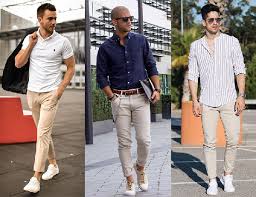 Giày thể thao nam mặc với quần gì